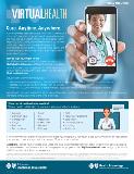 Virtual Health flyer for group admins