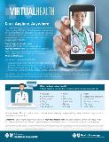 Virtual Health flyer for employees